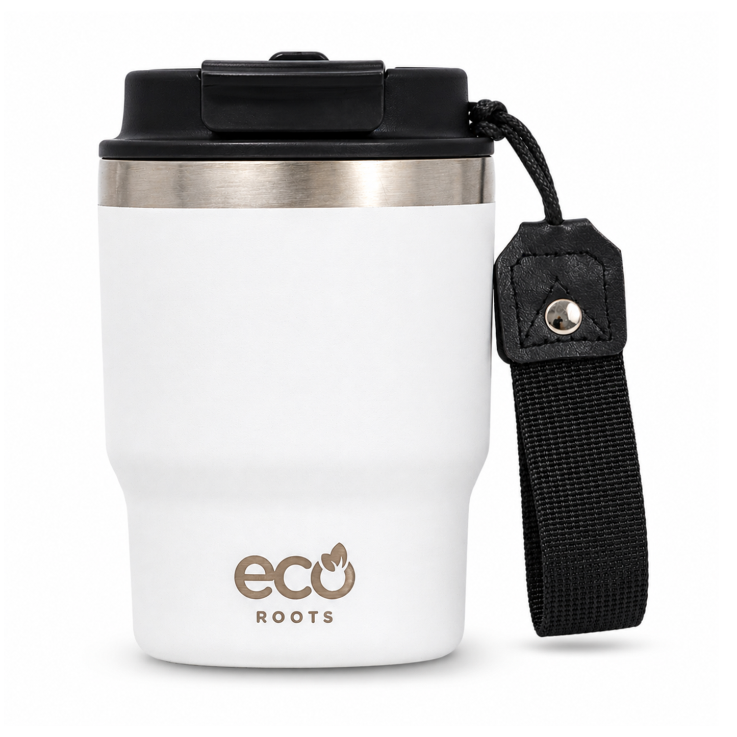Colección Urban de ECOROOTS | Termos 360 ml | Tapa Negra