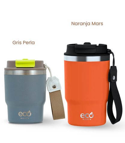 PACK COMBI (360 ml + 470 ml) Personalizado | Termo y Botella Térmica ECOROOTS