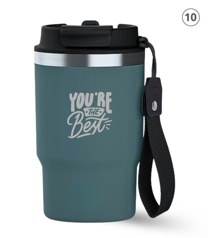 Frases 470 ml | Termos personalizados | Thunder ECOROOTS