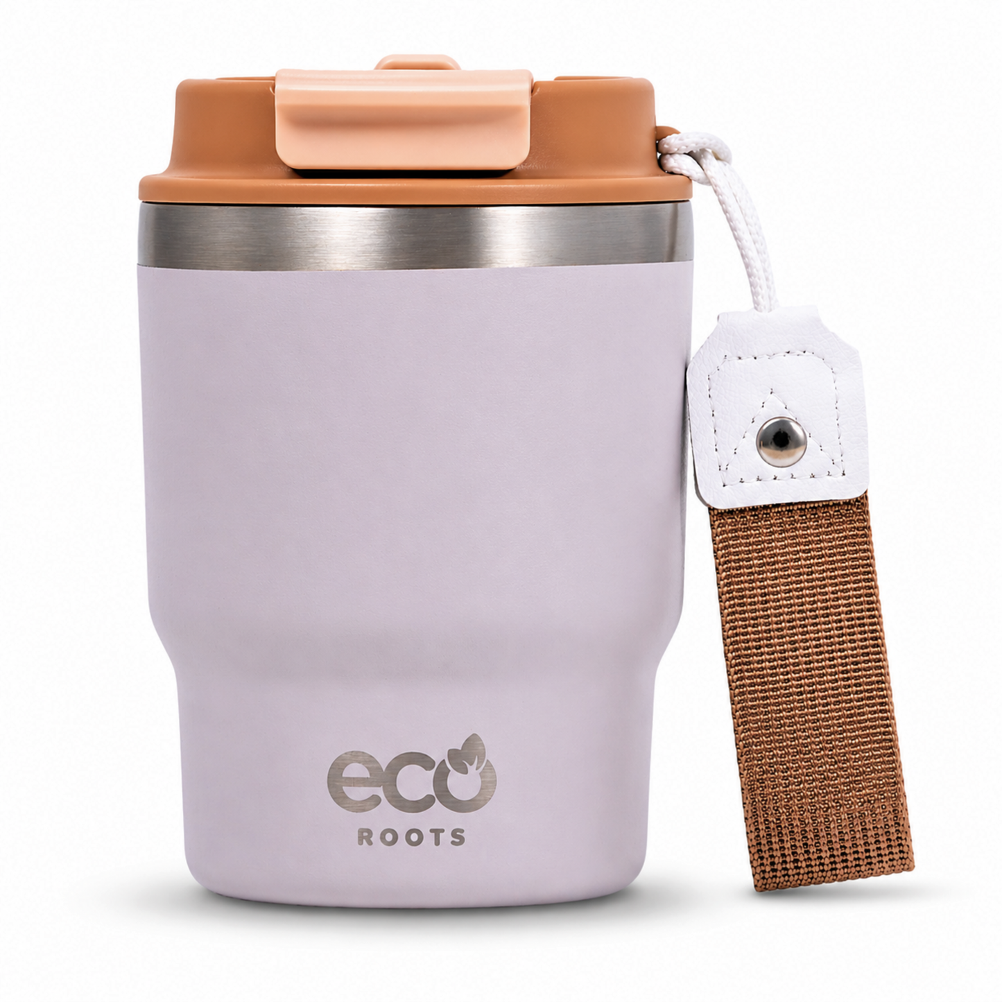 ECOROOTS Evergreen I Termo y vaso térmico 360 ml (Lila Lavanda)