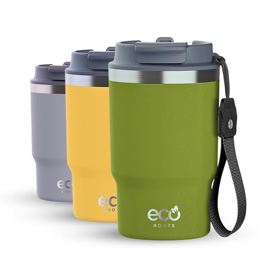 ECOROOTS I Thunder Outdoor I Termo I Vaso térmico I Verde Clover I 470 ml  🛒 (PRÓXIMAMENTE)