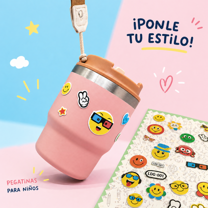 Pegatinas para Termos Infantiles | Stickers Kids ECOROOTS