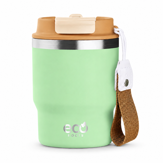 ECOROOTS Evergreen I Termo y vaso térmico 360 ml (Verde Fresh)