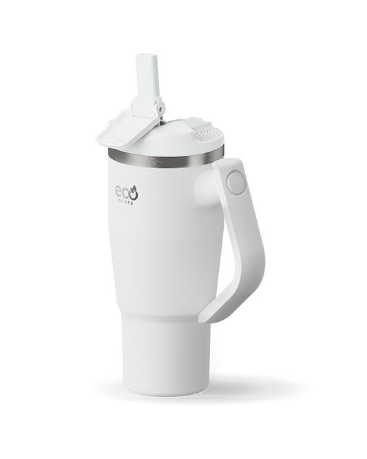 Rocket Active I Botella Térmica I Termo I Asa móvil I Blanco Snow I 940 ml
