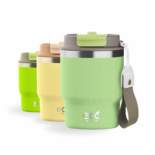 ECOROOTS Evergreen I Taza Térmica 360 º I Vaso térmico (Verde Fresh) 🛒 (PRÓXIMAMENTE)